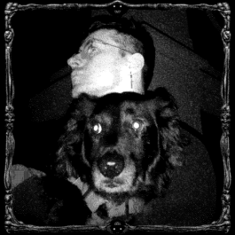 Porosty with Tofu the dog